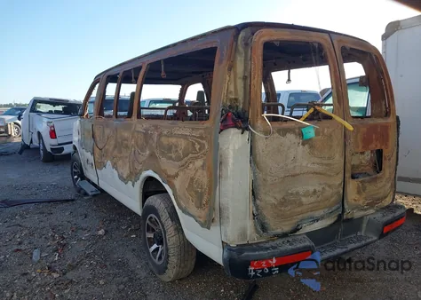 2018 GMC Savana 2500 Ls из США, поврежденный, VIN 1GJW7EFP6J1161559